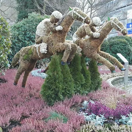 아파트 Mogwitz Mit Schwimmbad Und Saunanutzung